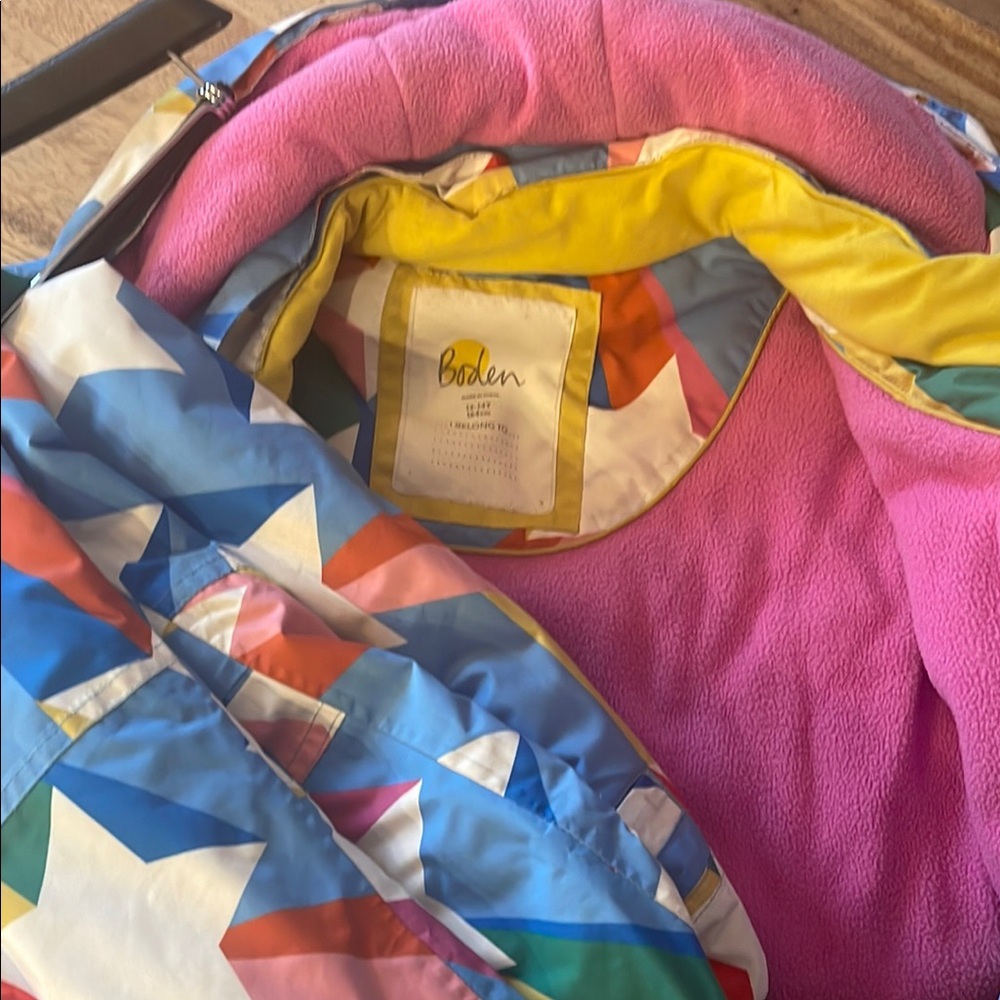 Boden Colorful Star Print Jacket